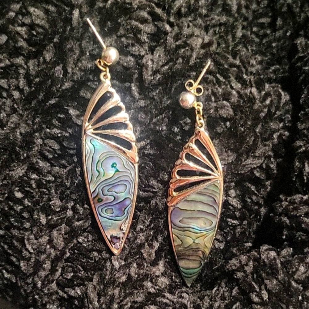 Elegant Abalone Shell Earrings